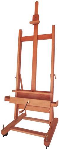 Wood easel mabef studio - easel,