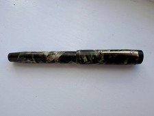 Vintage Mentmore Auto Flow Button Fill Fountain Pen 14K Osmi Nib
