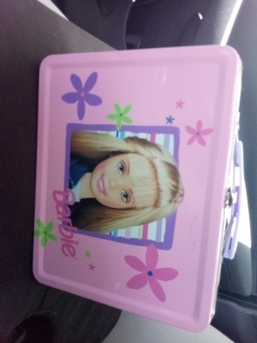 Barbie vintage tin lunch box