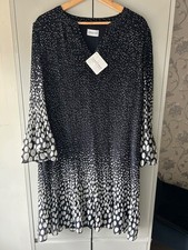 Together Pleated Spot Dress