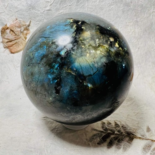 Labradorite sphere - labradorite,