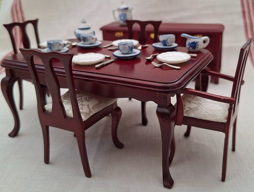 Dolls house dining - dolls,