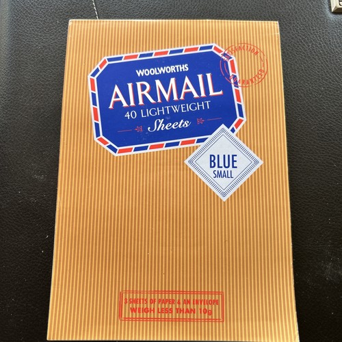 Vintage woolworths airmail - vintage,
