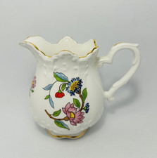 Aynsley Pembroke Fine English Bone China Made in England Floral Milk Jug Vintage