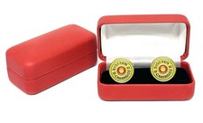 Shotgun Cartridge End-Cap Cufflinks, Shooting Gamekeeper Hunters Christmas 140