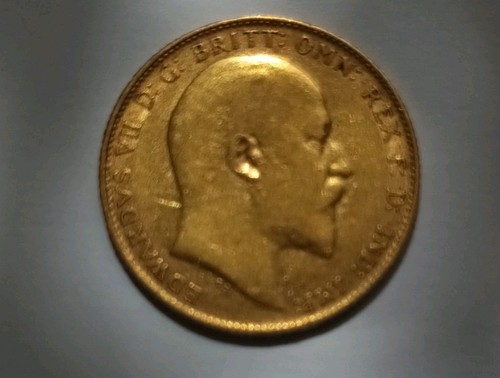 King edward v11 - king, gold