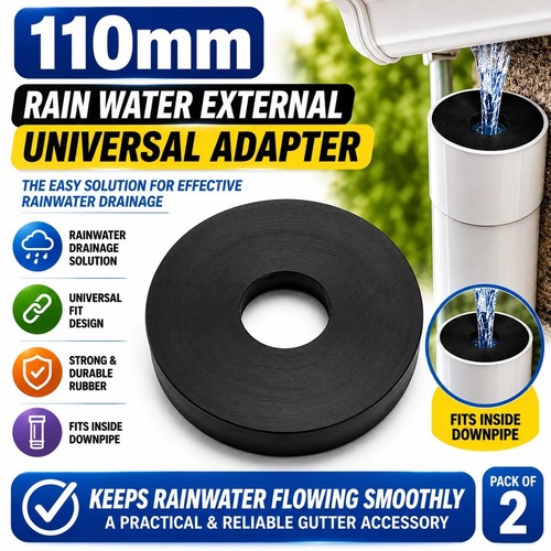 Pack 110mm universal rubber - 2,