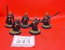 Lord Of The Rings Elf Spearmen Metal Games Workshop Elven Realms Warhammer