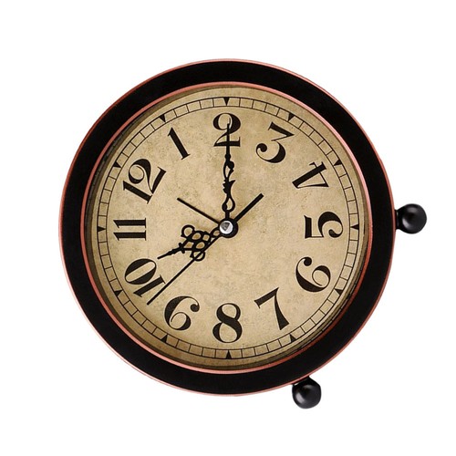 Retro desktop clock household - clock,