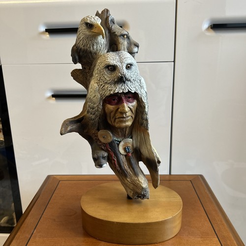 Native american art sculpture - native,