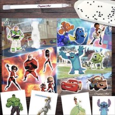 Disney 100 art stickers - art,