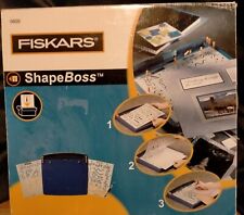 Fiskar ShapeBoss. Includes embossing pen & 4 stencils