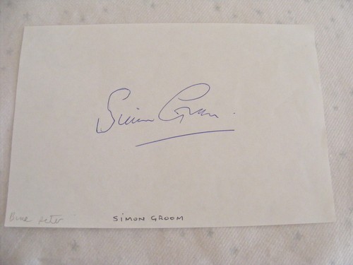 Simon groom blue - blue, peter