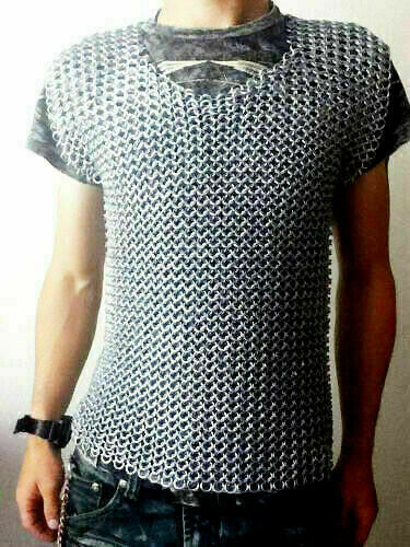 Chain mail vest - mail, butted