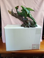 NEMESIS NOW  Forest Freedom 26.8cm Green Woodland DRAGON Figurine BOXED