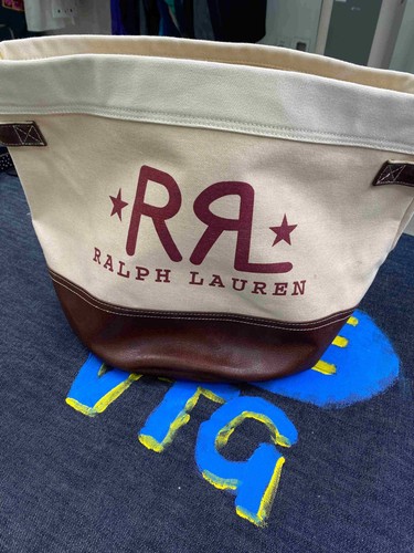 Vintage rrl canvas leather - vintage,