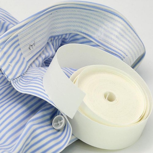 Shirt collar protector - shirt, white