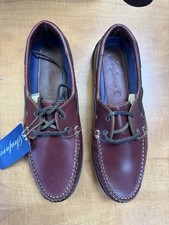 Yachtsman By Seafarer Leather Boat Deck Shoe Size UK 8