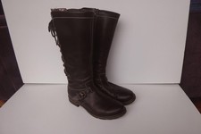 Moshulu boots dark brown size 5
