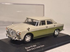 LLEDO VANGUARDS 1:43 ROVER P5 MkII - STONE GREY & JUNIPER GREEN VA06900