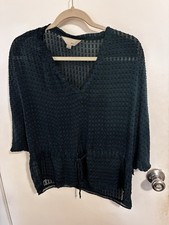 Zoa New York Knit Mesh Top