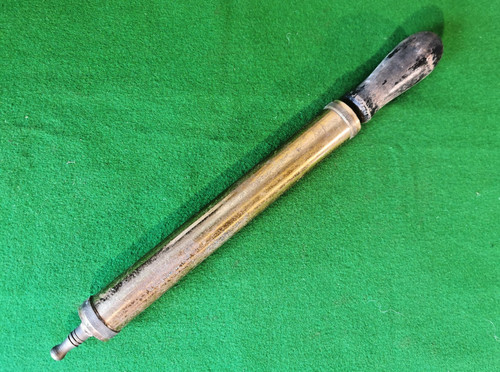 Vintage brass hand - hand, air