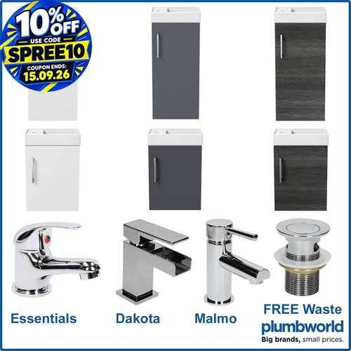 400mm bathroom basin vanity - 400mm,
