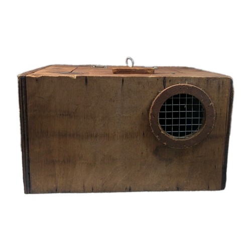 Wooden ferret box container - wooden,