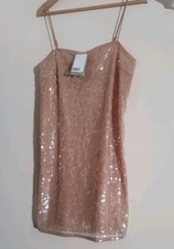 H&M Sequin Dress Size S New