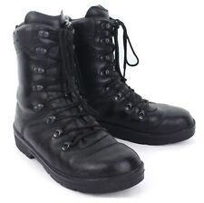 Genuine German Army Para Boots  Black Surplus Leather Combat Military UK 4–13