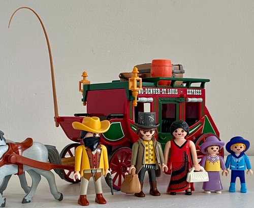 Playmobil western stagecoach - playmobil,
