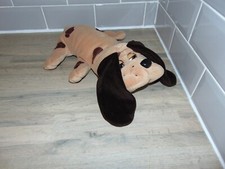 Pound Puppies *Snoring Sleeping* Dog 18" Plush Toy *Working* Hornby 1992 VGC