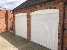 ELECTRIC ROLLER GARAGE DOOR 7FT X7FT  BRICKWORK OPENING SIZE WHITE