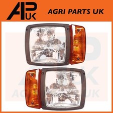 Pair Headlights Head Light