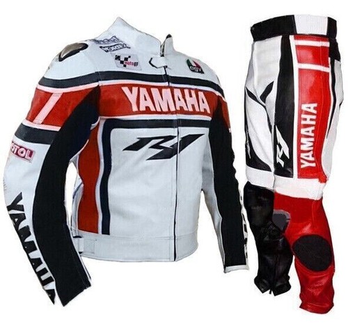 Yamaha motorcycle racing suit - motorcycle,