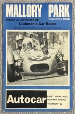 MALLORY PARK 3 Sep 1967