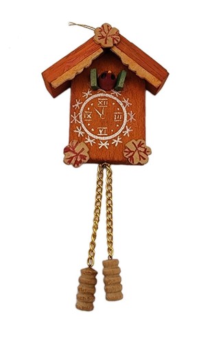 Vintage wood cuckoo clock - vintage,