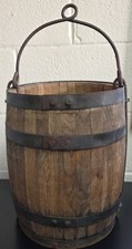Antique wooden staved well