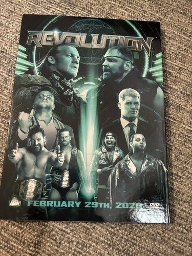 Aew revolution 2020 dvd - aew,