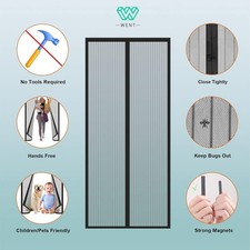WENT Magnetic Mesh Curtain Fly