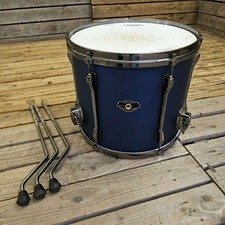 Tama Drum 14" Superstar Hyperdrive Floor Tom, Royal Satin Blue USED! RK4FF120825