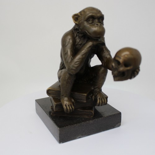 Statue monkey wildlife art - statue,