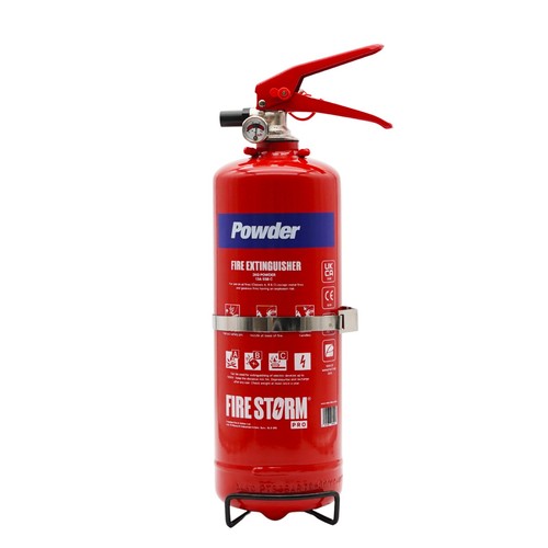 2kg powder fire - fire, extinguisher