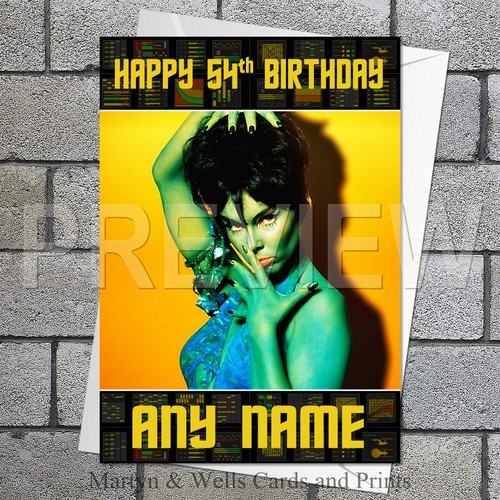 Star trek birthday card - birthday, orion