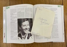 KENNETH WILLIAMS, CARRY ON STAR, ORIGINAL SIGNATURE  (Book not included)