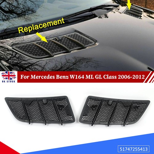 1pair hood air - hood, grille