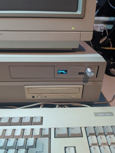 Amiga a2000 gotek printed - amiga, 3d