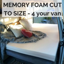 VW Camper T5 T4 T25 Van or Rock N Roll bed * MEMORY FOAM 2" Mattress Topper Foam