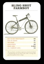 1 x info card SLING SHOT FARMBOY bike Q97
