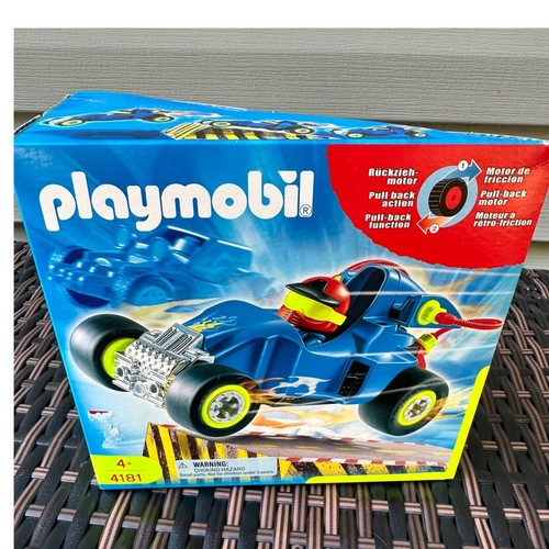 Playmobil 4181 race car - 4181, blue